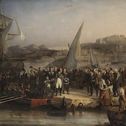 Napoléon_Ier_quittant_l&#39;île_d&#39;Elbe_-_1836